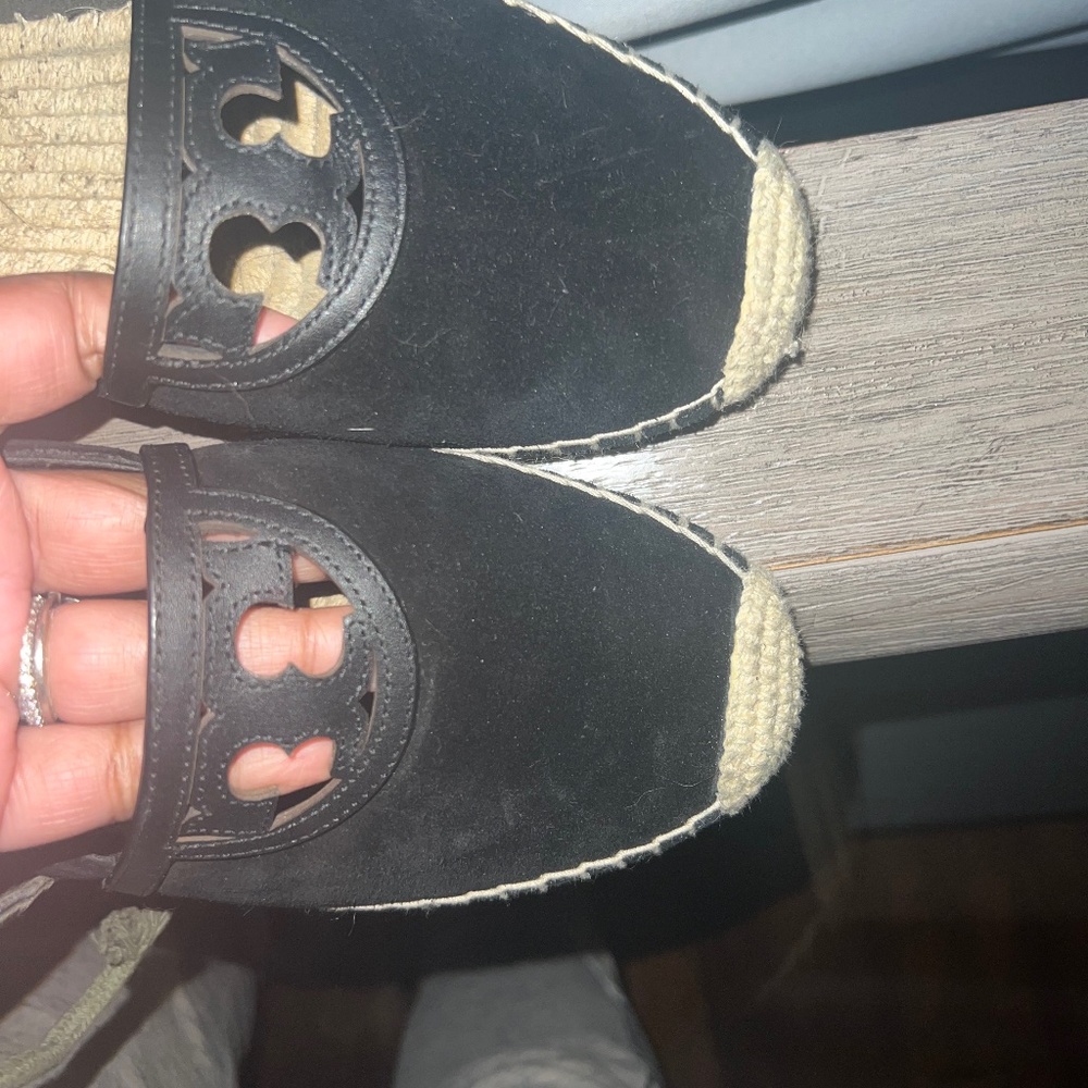 Tory Burch suede espadrilles